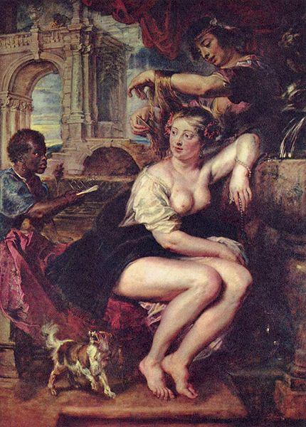 Peter Paul Rubens Bathseba am Brunnen Spain oil painting art